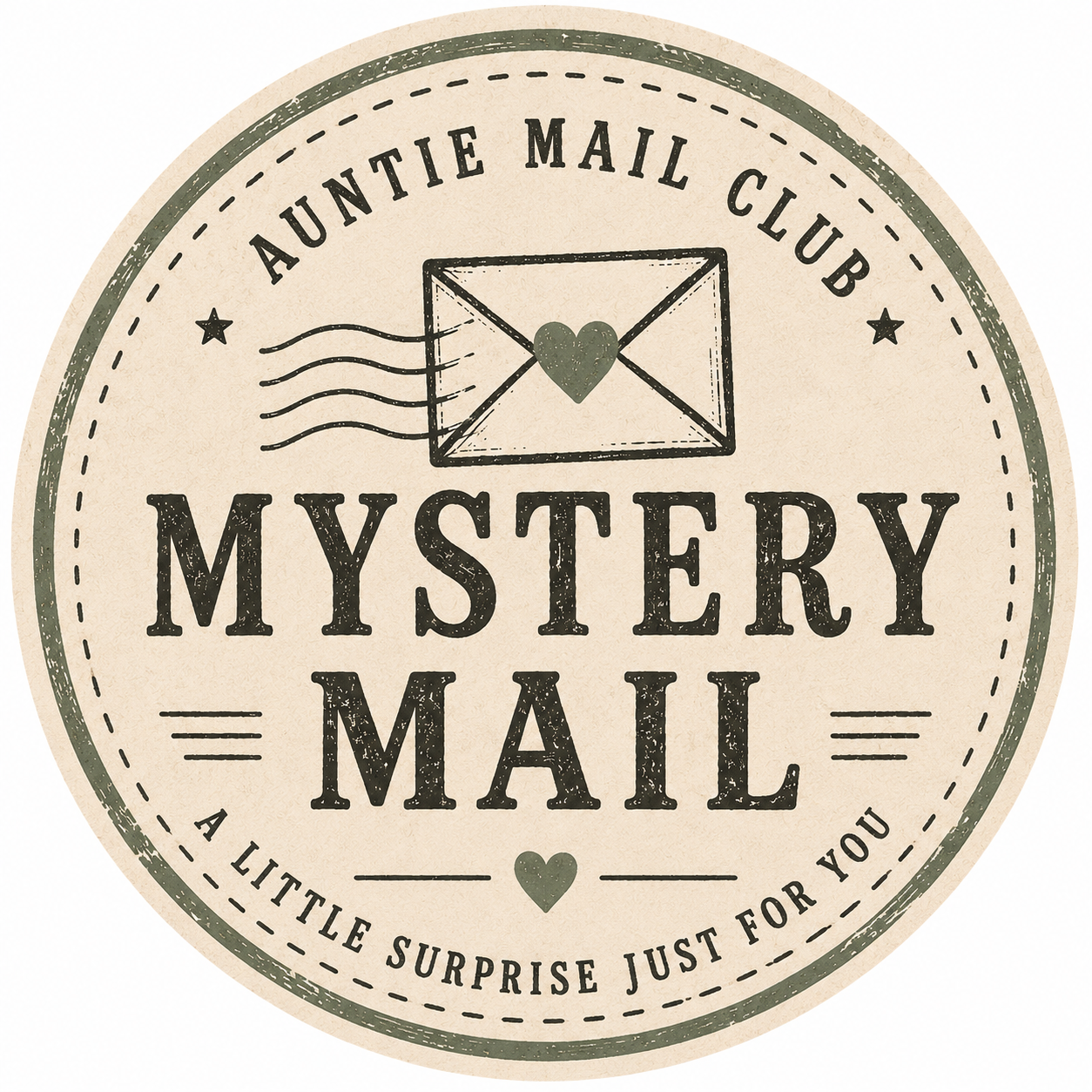 Auntie Mail Club Mystery Mail